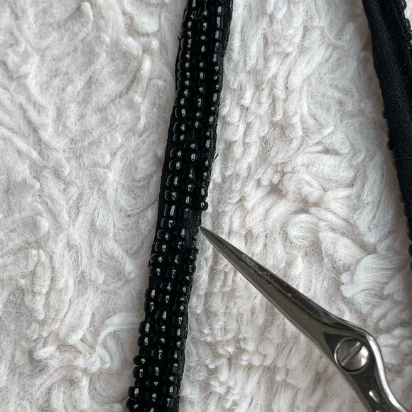 Sue Wong beaded silk floral slip dress with matching scarf wrap Nocturne 6 - Picture 9 of 17